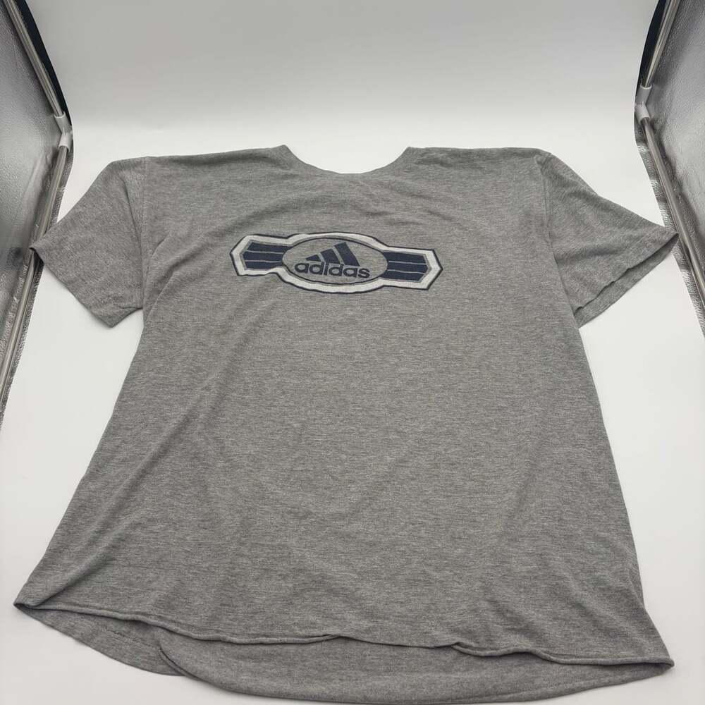 Vintage Adidas Grey T-Shirt Medium
